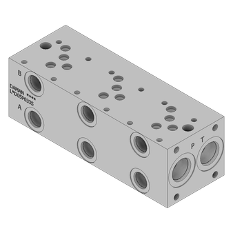 Aluminum FlexMount Manifold - LAD05P033S