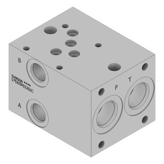 Aluminum FlexMount Manifold - LAD05P013S/C