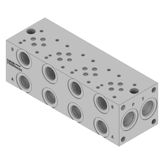 Ductile FlexMount Manifold - LDD03P042S/S