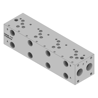 Aluminum FlexMount Manifold - LAD05P043P