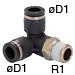 8MM X R1/8 Standard Tube Fitting - PVX8-01