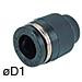 16MM Standard Tube Fitting - PPF16