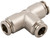 Union Tee Metal Release Collet 5mm Tube - 57230-5