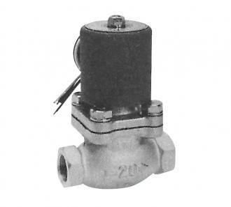 PKW Pilot kick 2-port solenoid valve for water