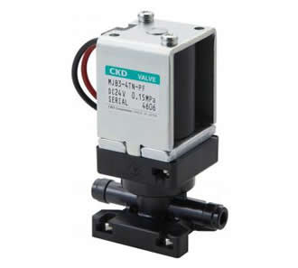 MJB3 Metal-free 2-port solenoid valve