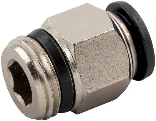 Straight Male 4mm (5/32") Tube x 1/8" Swift-Fit - 50000N-4-1/8