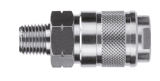 1/4" Basic Industrial Socket x 1/4" Male NPTF - 80121-04