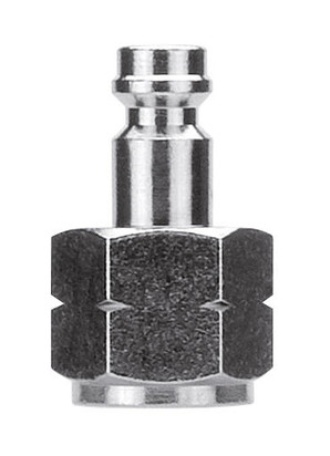 AC Mini Male Plug x 1/4" Female NPTF - 80212-04