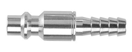 1/4" Basic Industrial Plug x 3/8" Barb - 80223-06