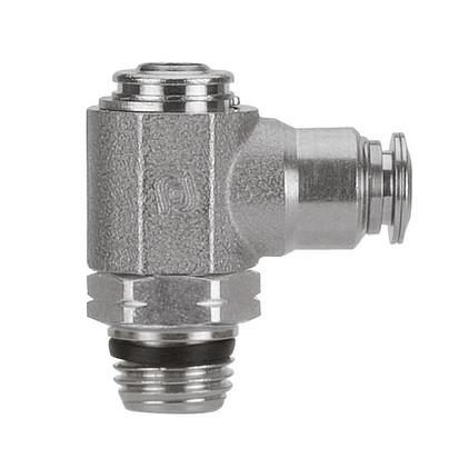 Flow Control (IN), Screw, Metal Release Collet 1/2" Tube x 3/8" Swift-Fit - 89963-08-06
