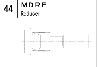 MDRE manufacturer series illustration; representative only. Size, dimensions and finish vary by model.