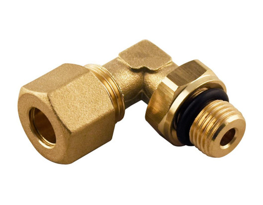 Cmp El, OR Seal 4mm x 1/8 BSPP (Brass) - 13300-4-1/8
