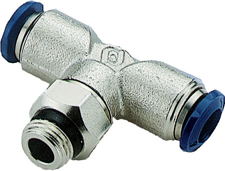Swivel Male Branch Tee 3/8" Tube x 1/8" Swift-Fit - 87210-06-02