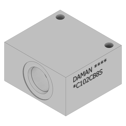 Aluminum Common Cavity Body - AC102CB8S