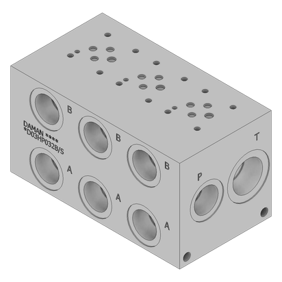 Aluminum Valve Manifold - AD03HP032B/S