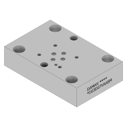 Aluminum Valve Adaptor - AD03D07VAABM