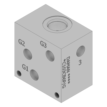 Aluminum Common Cavity Body - AC103CB6P/G