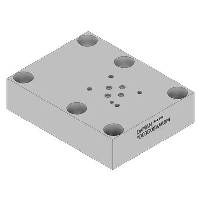 Aluminum Valve Adaptor - AD03D08VAABM