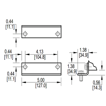 D05HD07 NPTF Mounting Kit - 185-500MKP