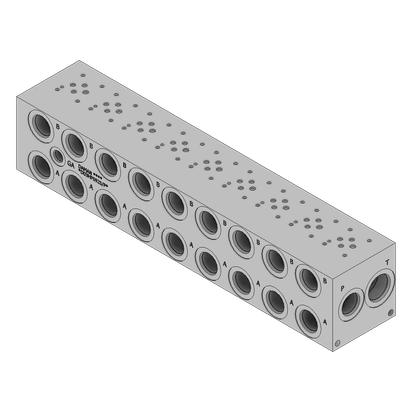 Aluminum Valve Manifold - AD03HP092S/PH