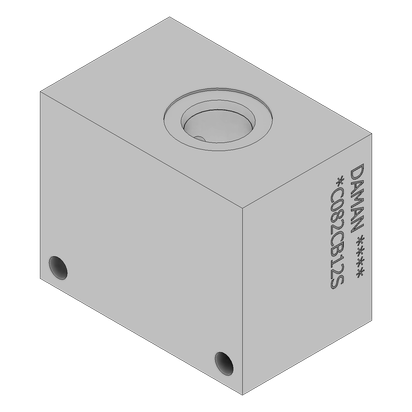 Aluminum Common Cavity Body - AC082CB12S
