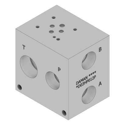 Aluminum Valve Manifold - AD03HP012P