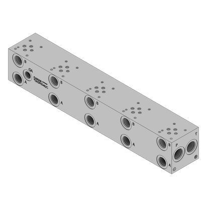 Aluminum Valve Manifold - AD03P054S/C