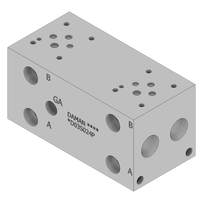 Aluminum Valve Manifold - AD03S024P