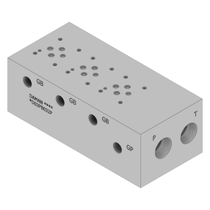 Aluminum Valve Manifold - AD03PB032P