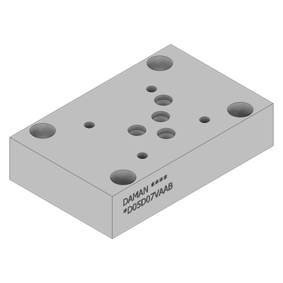 Aluminum Valve Adaptor - AD05D07VAAB