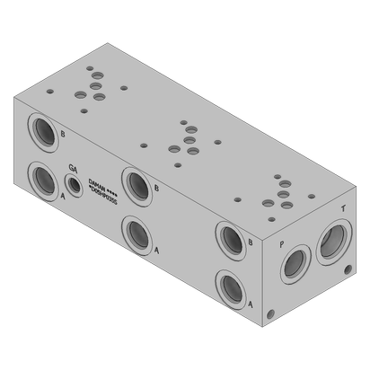 Aluminum Valve Manifold - AD05HP035S