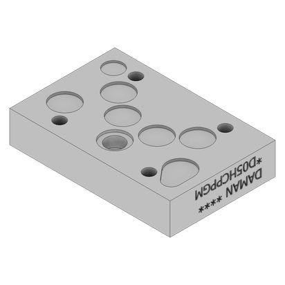 Aluminum Cover Plate - AD05CPPGM