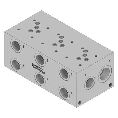 Aluminum Valve Manifold - AD05HP033B/C