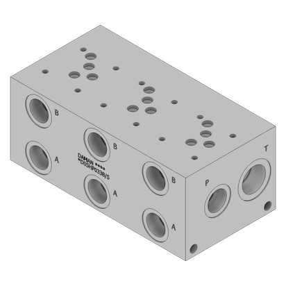 Aluminum Valve Manifold - AD05HP033B/S