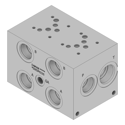 Aluminum Valve Manifold - AD05JP023S