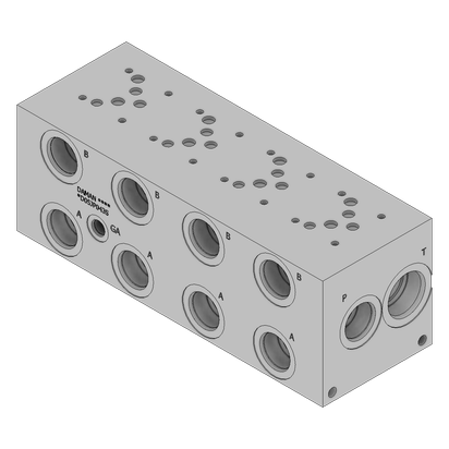 Aluminum Valve Manifold - AD05JP043S