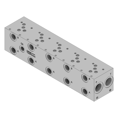 Aluminum Valve Manifold - AD05P053S/S