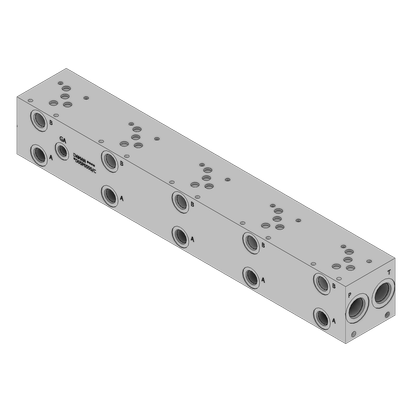 Aluminum Valve Manifold - AD05P055S/C
