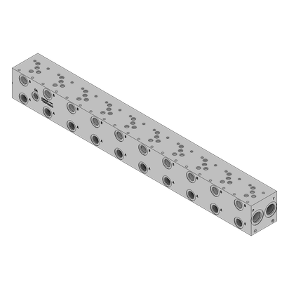 Aluminum Valve Manifold - AD05P103S/C
