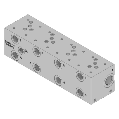 Aluminum Valve Manifold - AD05S043S