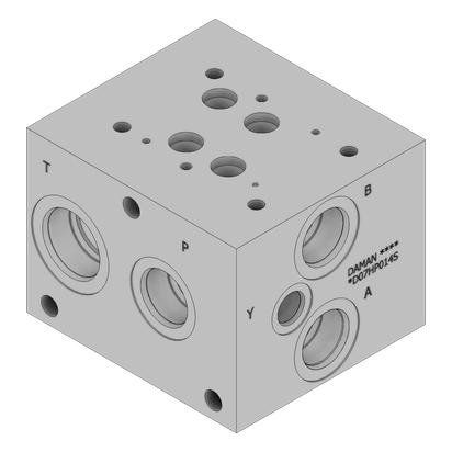 Aluminum Valve Manifold - AD07HP014S