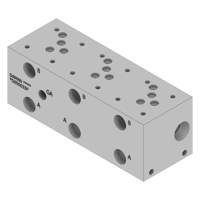 Aluminum Valve Manifold - AD05S033P