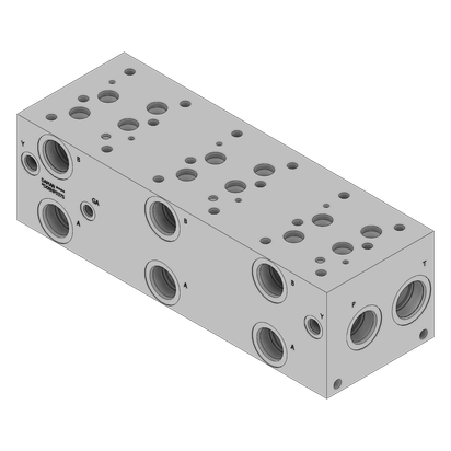 Aluminum Valve Manifold - AD08HP037S
