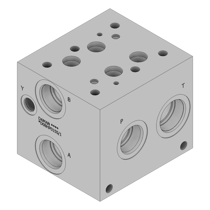 Aluminum Valve Manifold - AD08HP015S/1