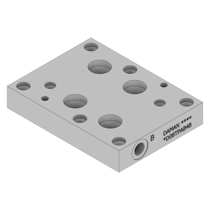 Aluminum Tapping Plate - AD08TPAB4B