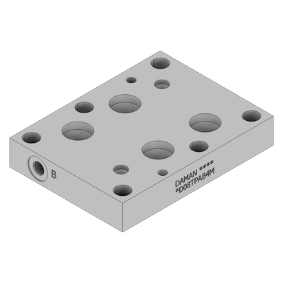 Aluminum Tapping Plate - AD08TPAB4M