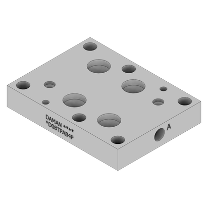 Aluminum Tapping Plate - AD08TPAB4P