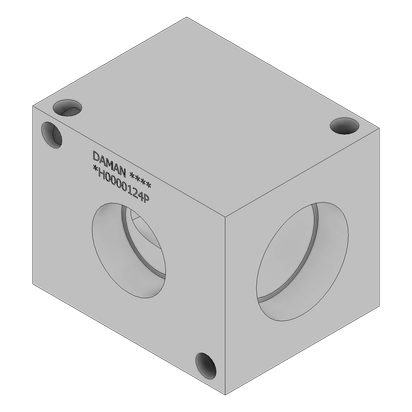 Aluminum Header Block - AH0000124P