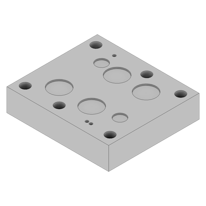 Aluminum Cover Plate - AD10CPPM