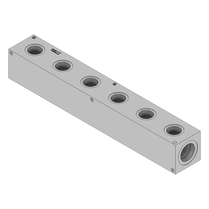 Aluminum Header Block - AH0000624S